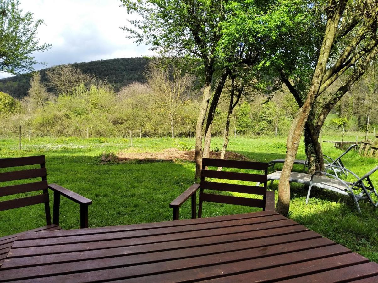 Ferienwohnung Ca La Iaia Veva Sant Joan les Fonts Exterior foto