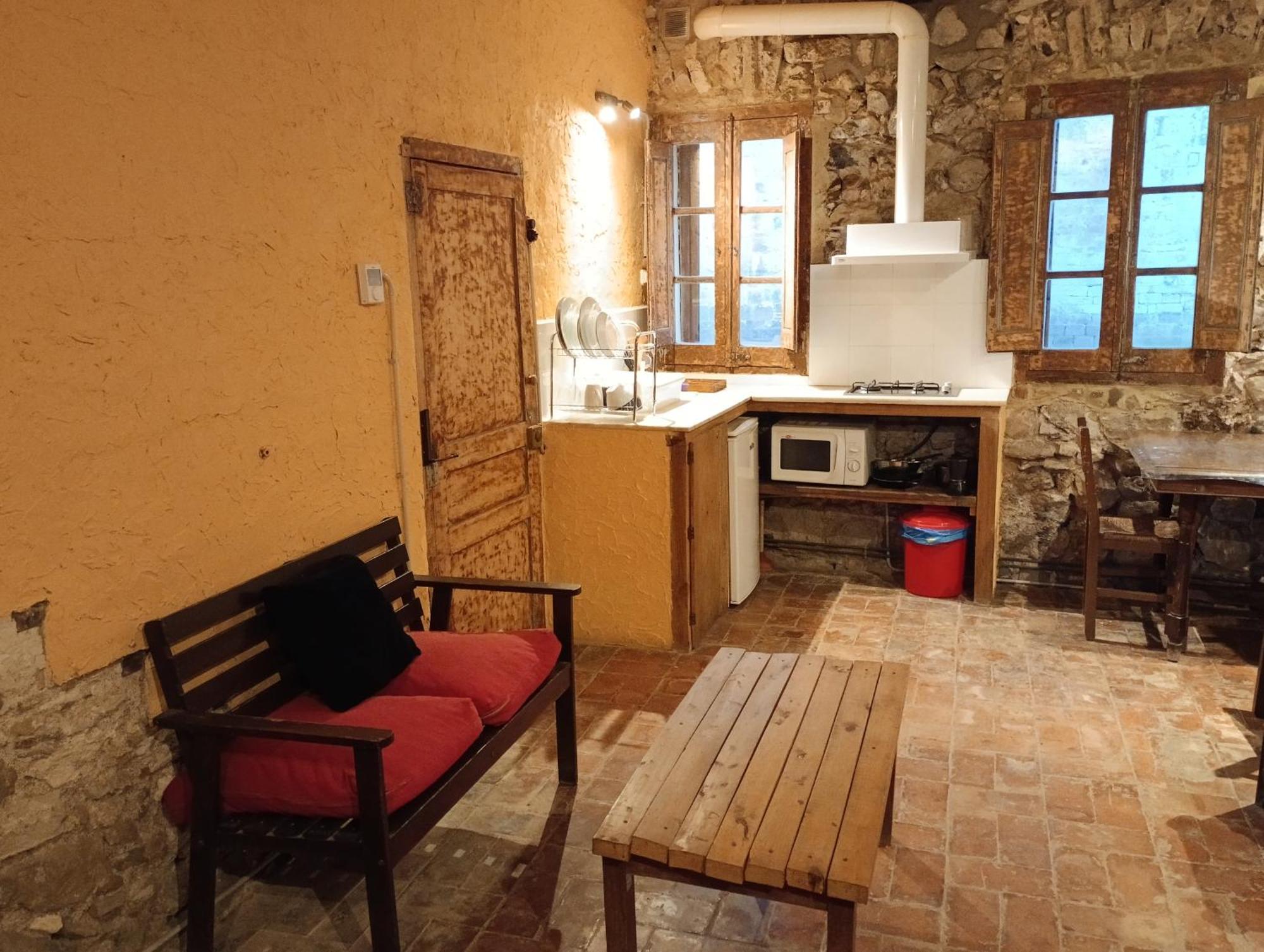 Ferienwohnung Ca La Iaia Veva Sant Joan les Fonts Exterior foto